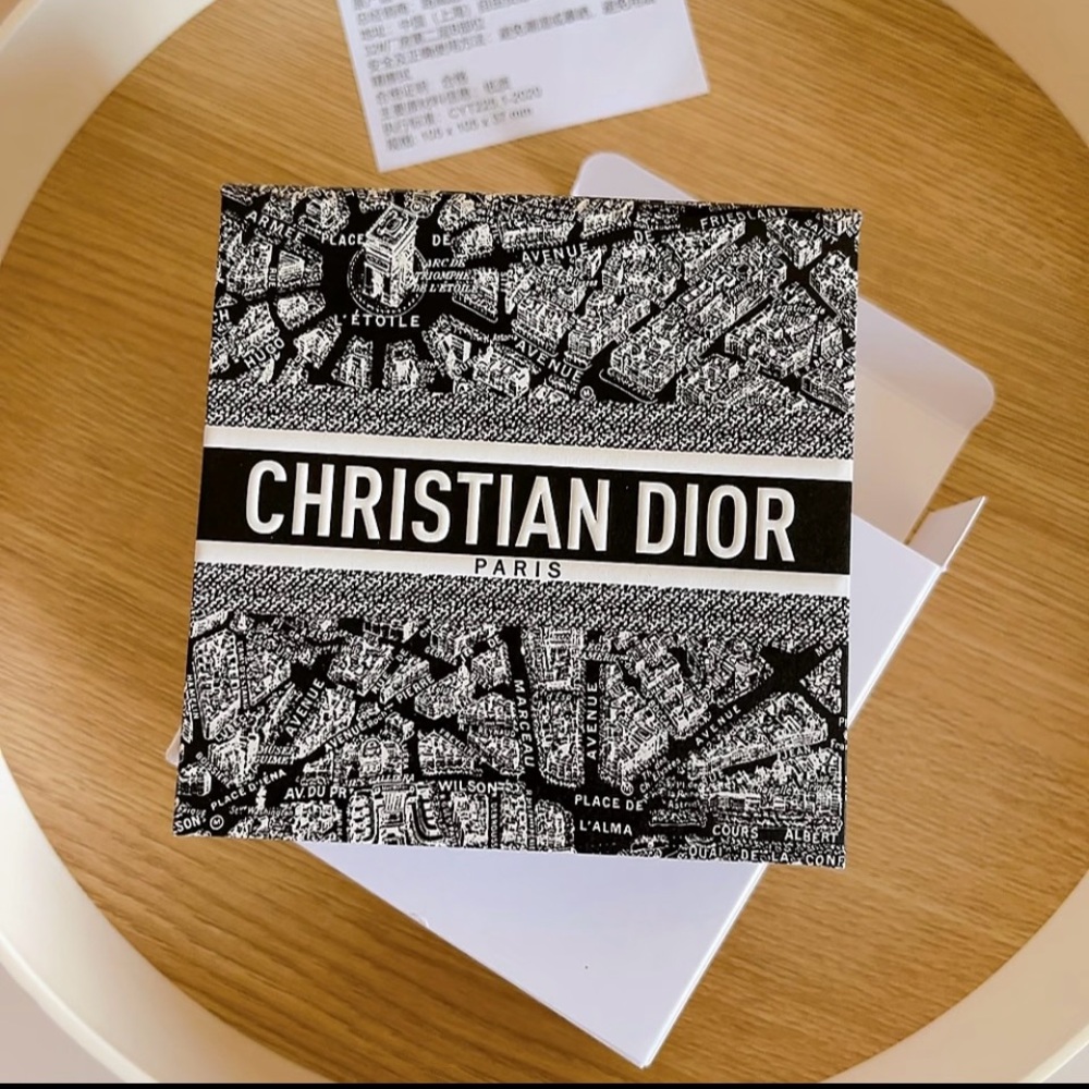 Dior Black and White Cosmetic Box